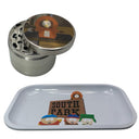 South Park Cartoon Spice Grinder, Stash Jar, Rolling Tray Set - spicedanime