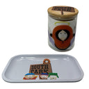 South Park Cartoon Spice Grinder, Stash Jar, Rolling Tray Set - spicedanime
