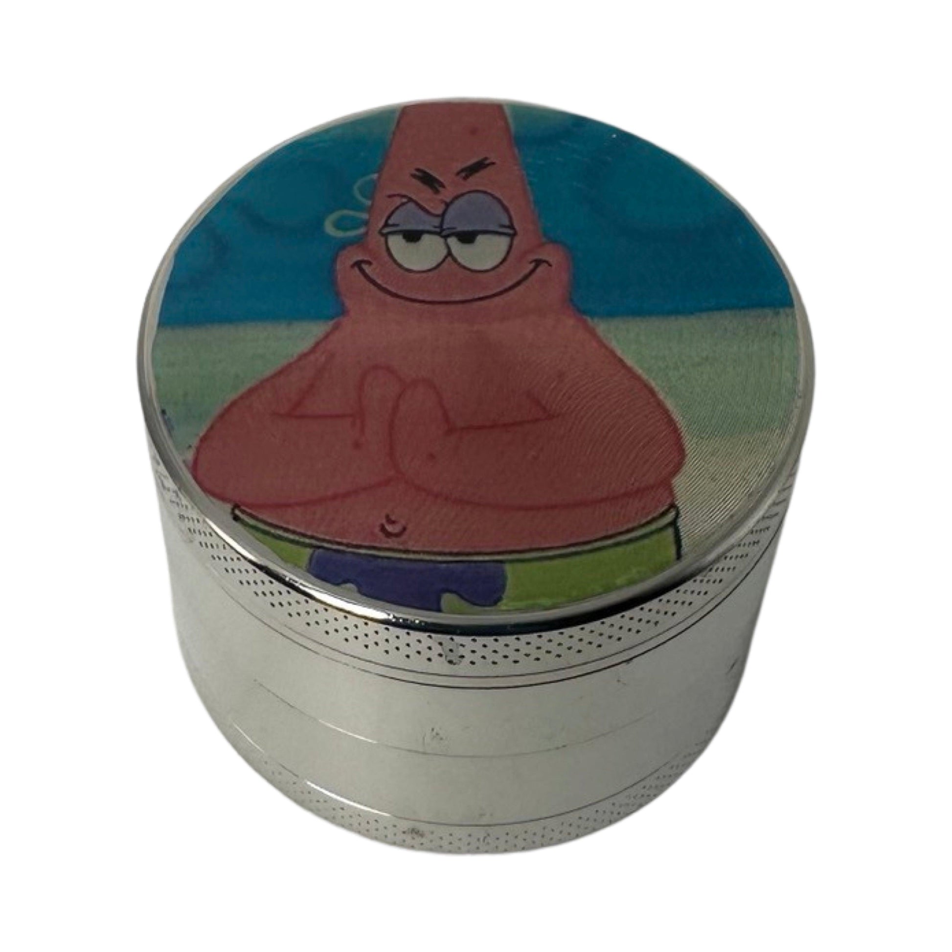 Spongebob Squarepants Cartoon Spice Grinder, Stash Jar, Rolling Tray Set - spicedanime