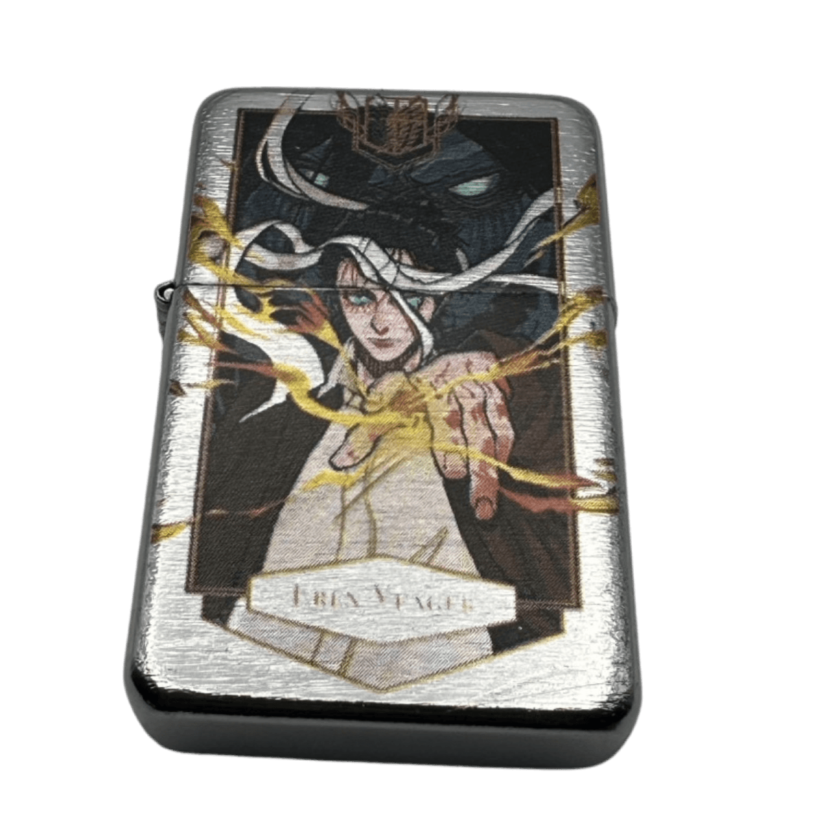 AOT Attack Titan Anime Flip Top Lighters - spicedanime