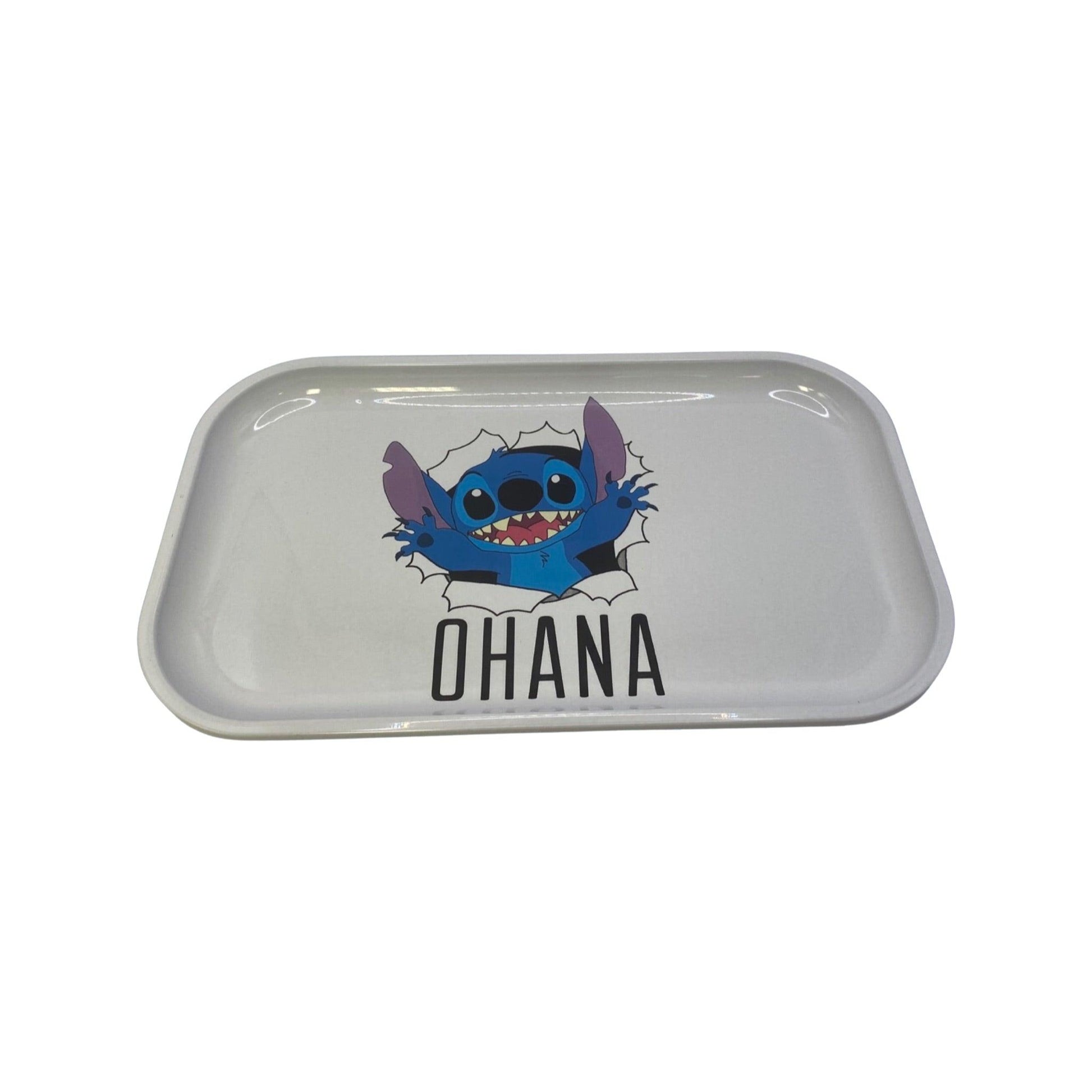 Lilo and Stitch Cartoon Herb Grinder, Stash Jar, Rolling Tray Set - spicedanime