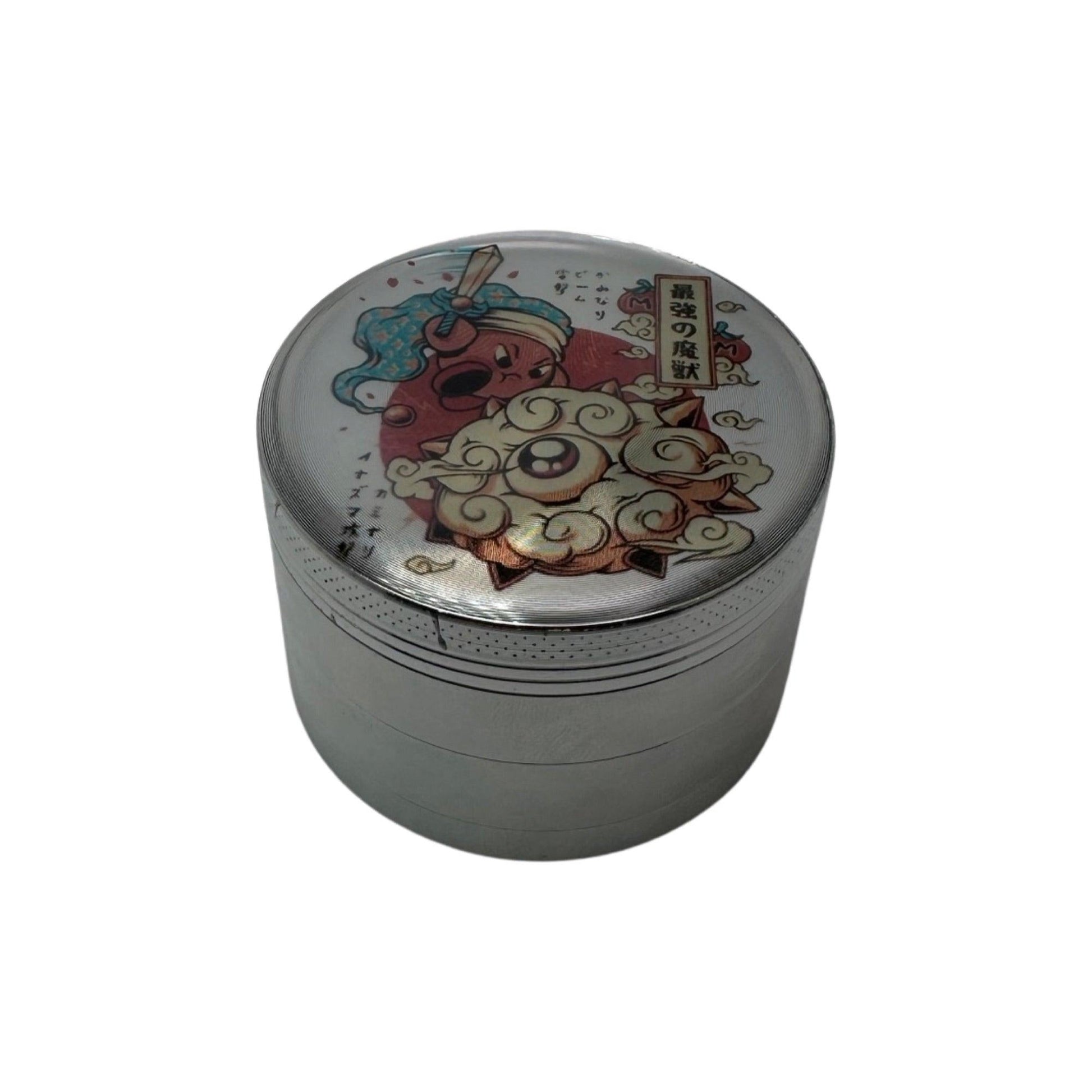 Kirby Cartoon Videogame Spice Grinder, Stash Jar, Rolling Tray Set - spicedanime
