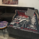 Momo & Okarun Hand Woven Tapestry, Blanket, Rug