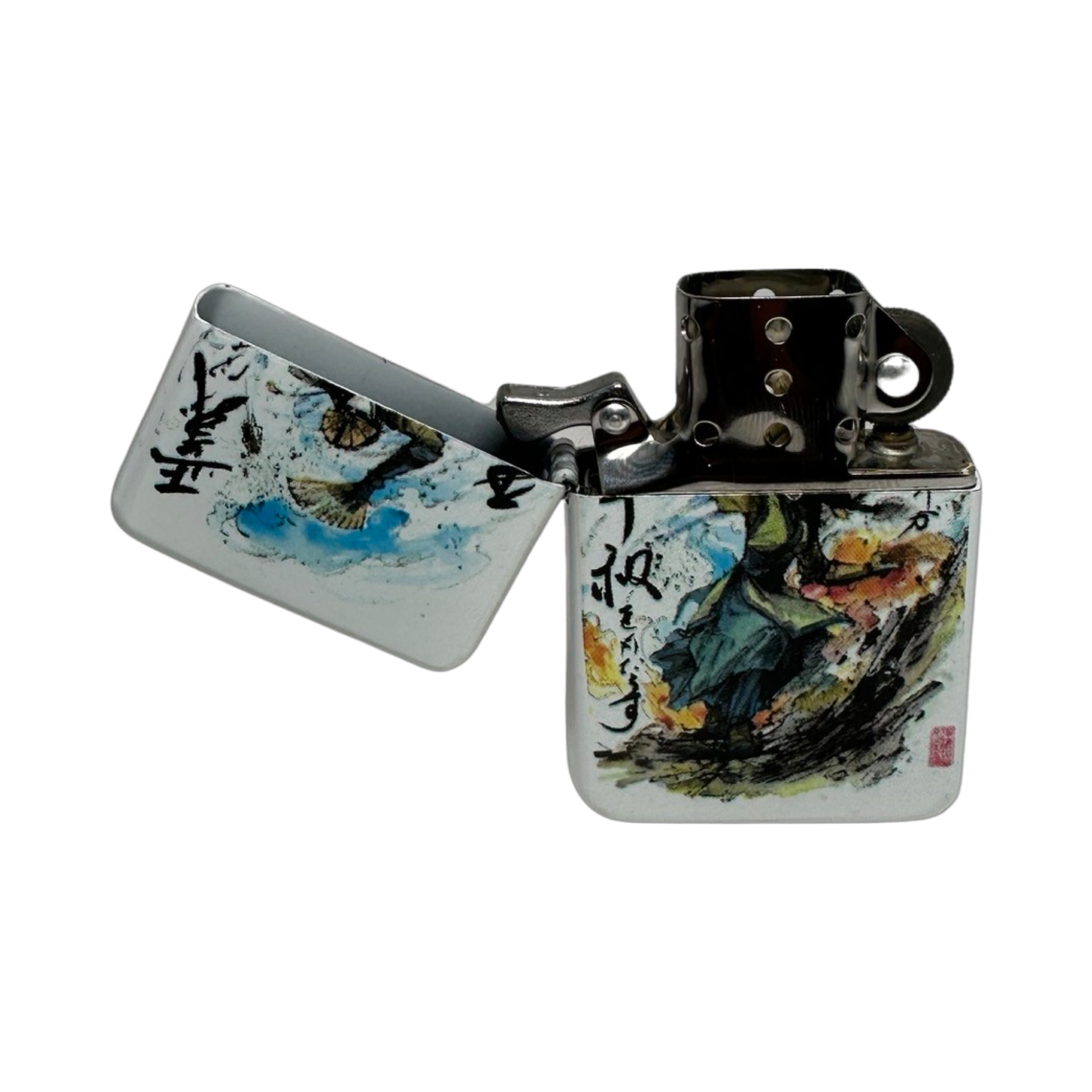 ATLA Avatar Cartoon Art Design Flip Top Lighter - spicedanime