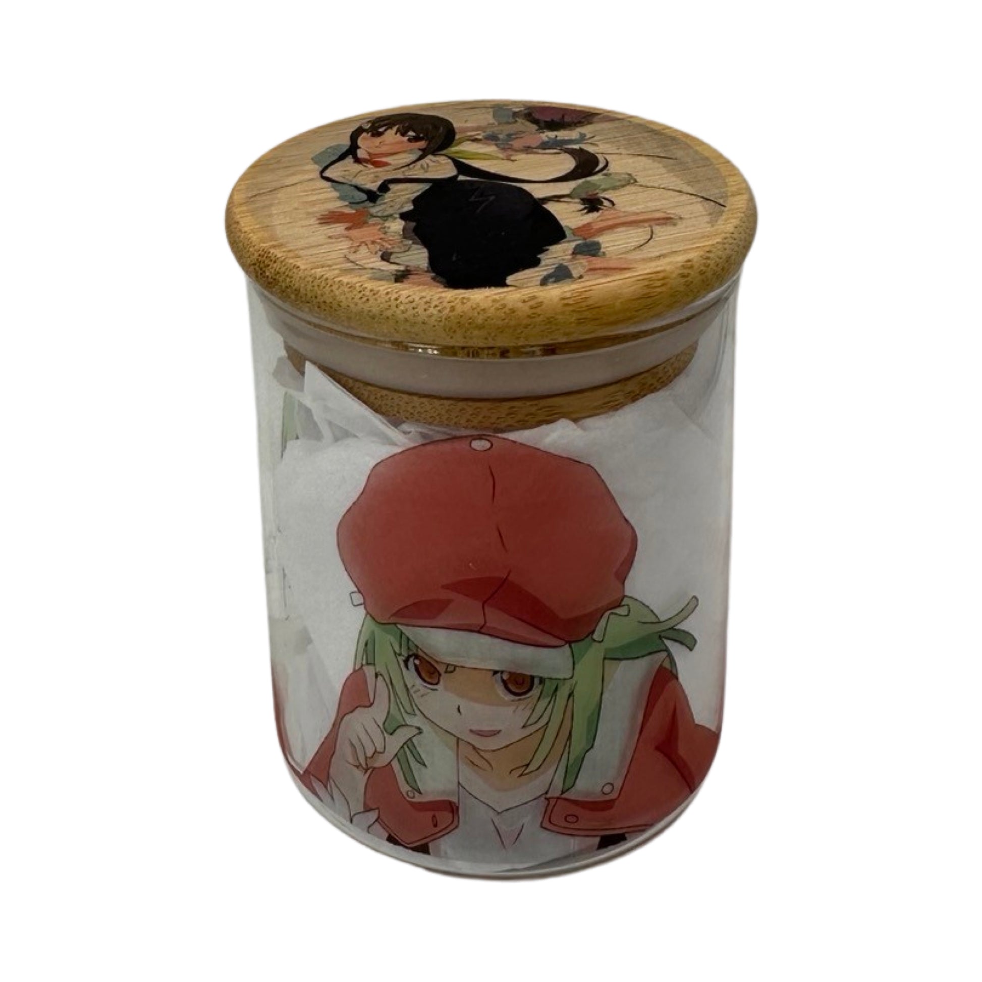 Monogatari Anime Spice Grinder, Stash Jar, Rolling Tray Set - spicedanime