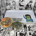 Regular Show Crew Cart Grinder, Jar, Rolling Tray Set