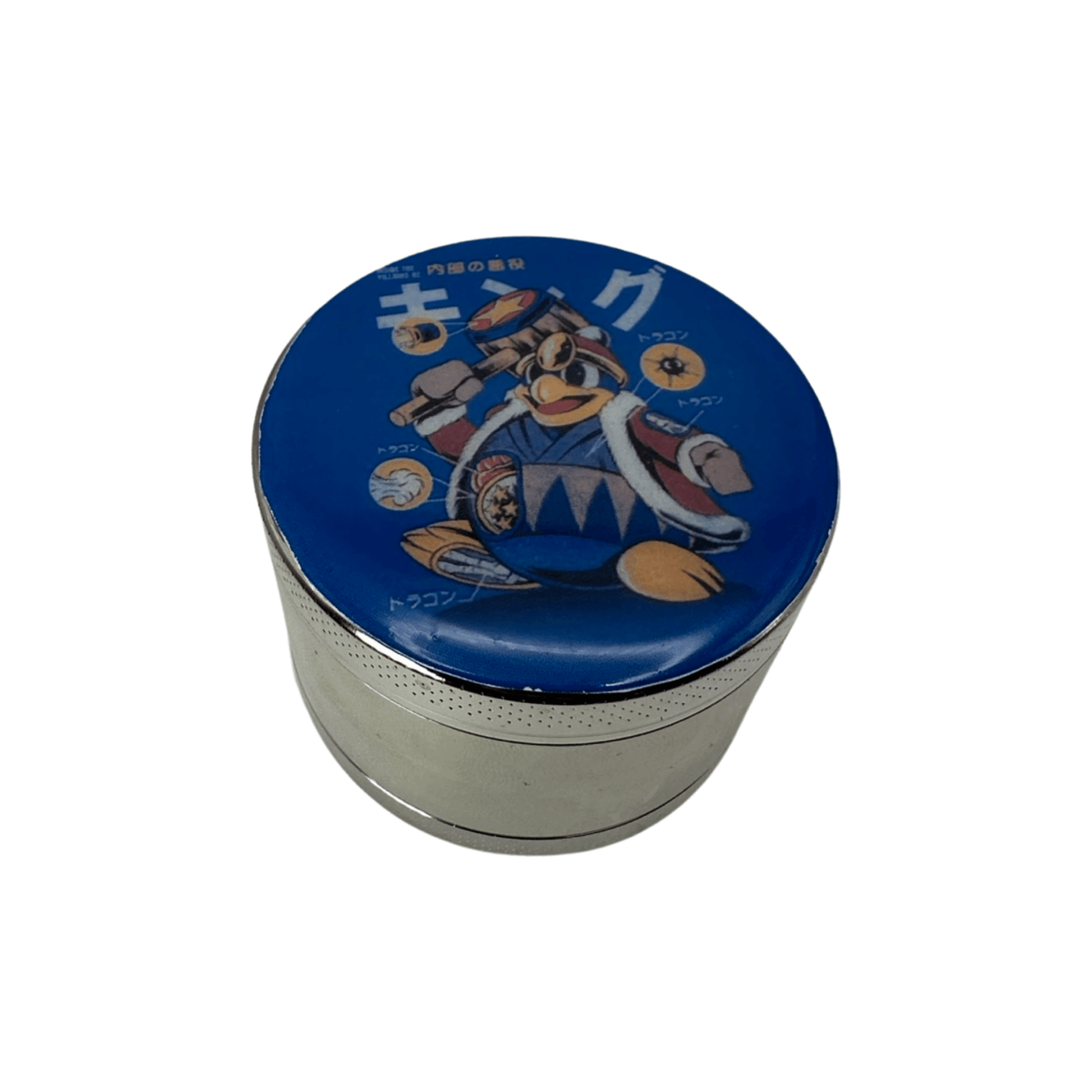 Kirby Cartoon Videogame Spice Grinder, Stash Jar, Rolling Tray Set - spicedanime