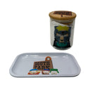 South Park Cartoon Spice Grinder, Stash Jar, Rolling Tray Set - spicedanime