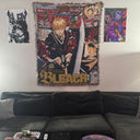 Ichigo Kurosaki Hand Woven Tapestry, Blanket, Rug