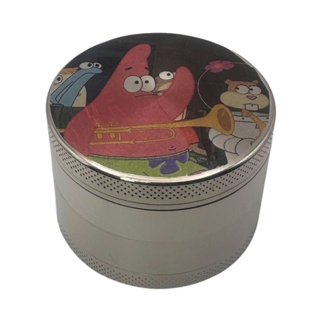 Spongebob Squarepants Cartoon Spice Grinder, Stash Jar, Rolling Tray Set - spicedanime