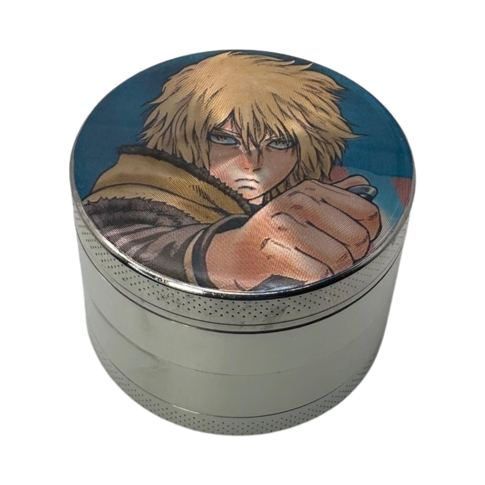 Vinland Saga Anime Herb Grinder, Stash Jar, Rolling Tray Set - spicedanime