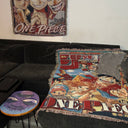 Straw Hat Crew Hand Woven Tapestry, Blanket, Rug