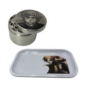 Vinland Saga Anime Herb Grinder, Stash Jar, Rolling Tray Set - spicedanime
