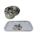 Magi Anime Spice Grinder, Stash Jar, Rolling Tray Set - spicedanime