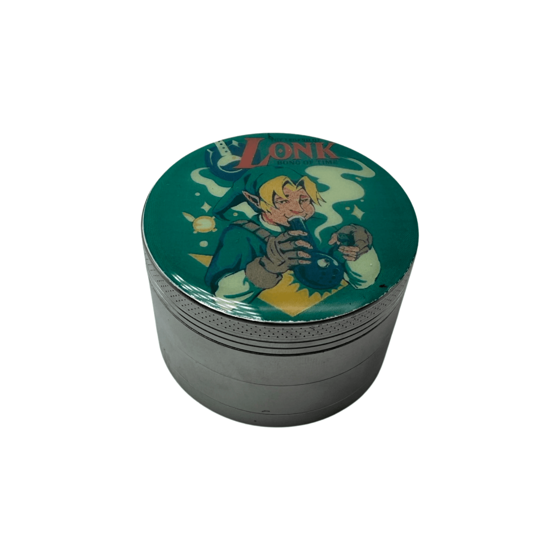 Master Sword Wielder Videogame Spice Grinder, Stash Jar, Rolling Tray Set - spicedanime