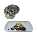 Vinland Saga Anime Herb Grinder, Stash Jar, Rolling Tray Set - spicedanime