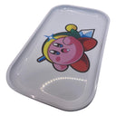 Kirby Cartoon Videogame Spice Grinder, Stash Jar, Rolling Tray Set - spicedanime