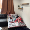 Hajime No Ippo Woven Tapestry, Blanket, Rug