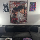 Eren & Levi Hand Woven Tapestry, Blanket, Rug