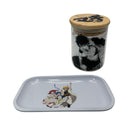 Magi Anime Spice Grinder, Stash Jar, Rolling Tray Set - spicedanime