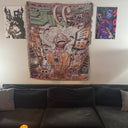 Egghead Luffy Hand Woven Tapestry, Blanket, Rug