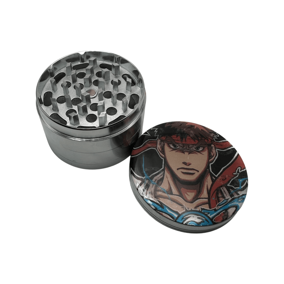 Street Fighter Ryu Videogame Herb Grinder Set - spicedanime