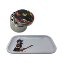 Kill la Kill Anime Spice Grinder, Stash Jar, Rolling Tray Set - spicedanime