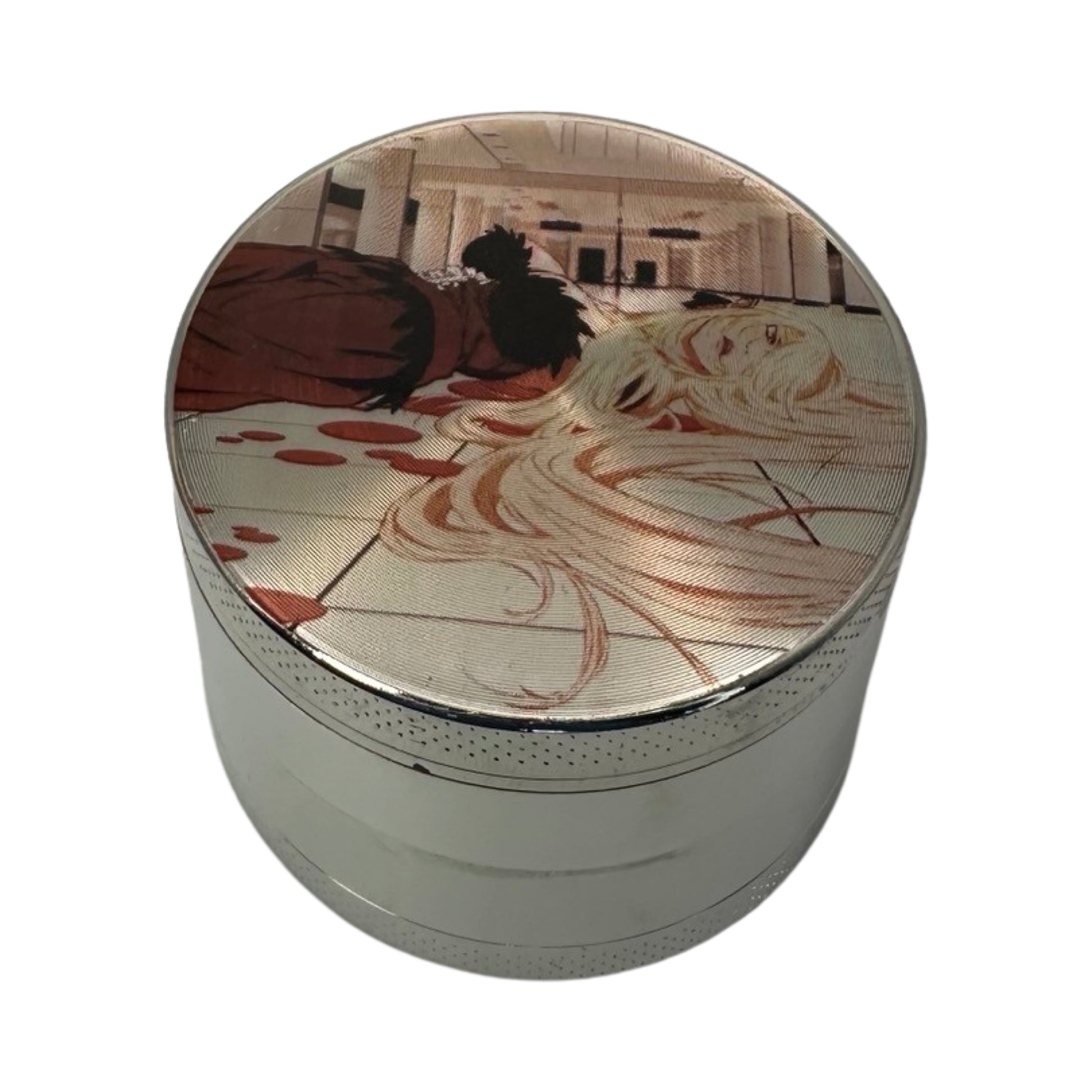 Monogatari Anime Spice Grinder, Stash Jar, Rolling Tray Set - spicedanime