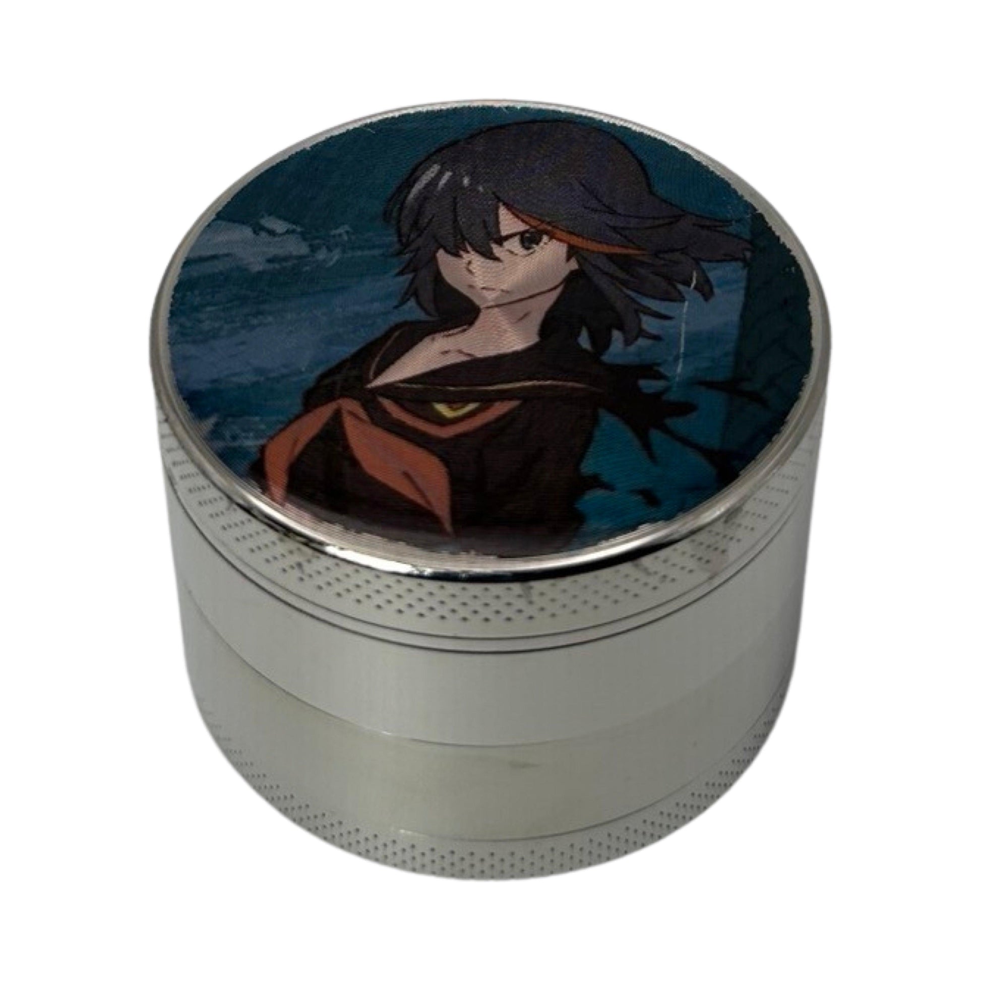 Kill la Kill Anime Spice Grinder, Stash Jar, Rolling Tray Set - spicedanime