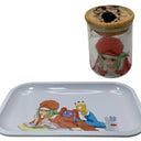 Monogatari Anime Spice Grinder, Stash Jar, Rolling Tray Set - spicedanime