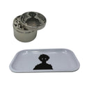 Mob Psycho 100 Anime Spice Grinder, Stash Jar, Rolling Tray Set - spicedanime