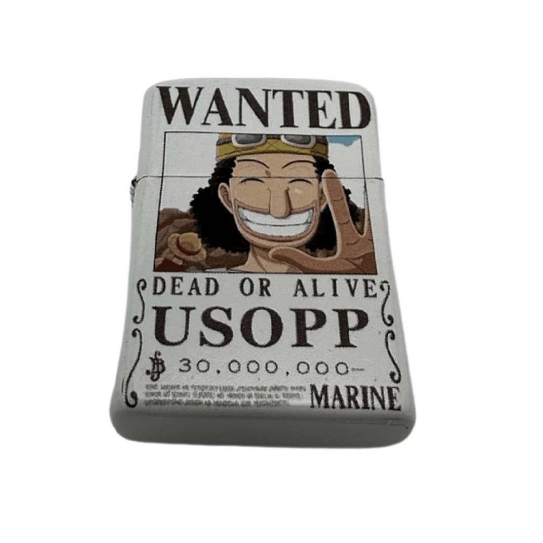 One Piece Anime Wanted Poster Flip Top Lighters - spicedanime