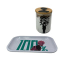 Mob Psycho 100 Anime Spice Grinder, Stash Jar, Rolling Tray Set - spicedanime