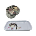 Monogatari Anime Spice Grinder, Stash Jar, Rolling Tray Set - spicedanime