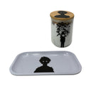 Mob Psycho 100 Anime Spice Grinder, Stash Jar, Rolling Tray Set - spicedanime