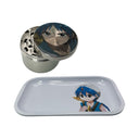 Magi Anime Spice Grinder, Stash Jar, Rolling Tray Set - spicedanime