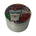 Aqua Team Cartoon Spice Grinder, Stash Jar, Rolling Tray Set - spicedanime