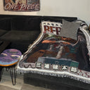 Guts Manga Cover Hand Woven Tapestry, Blanket, Rug