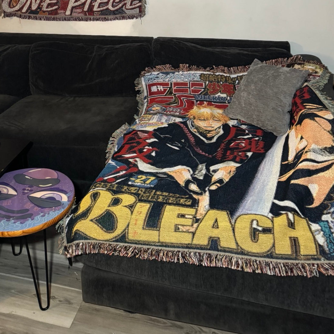 Ichigo Kurosaki Hand Woven Tapestry, Blanket, Rug