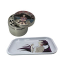 Monogatari Anime Spice Grinder, Stash Jar, Rolling Tray Set - spicedanime