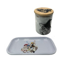 Magi Anime Spice Grinder, Stash Jar, Rolling Tray Set - spicedanime