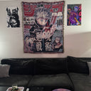 Gojo Hand Woven Tapestry, Throw, Blanket, Rug