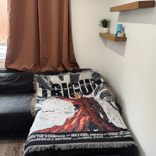 Vash the Stampede Woven Tapestry, Blanket, Rug