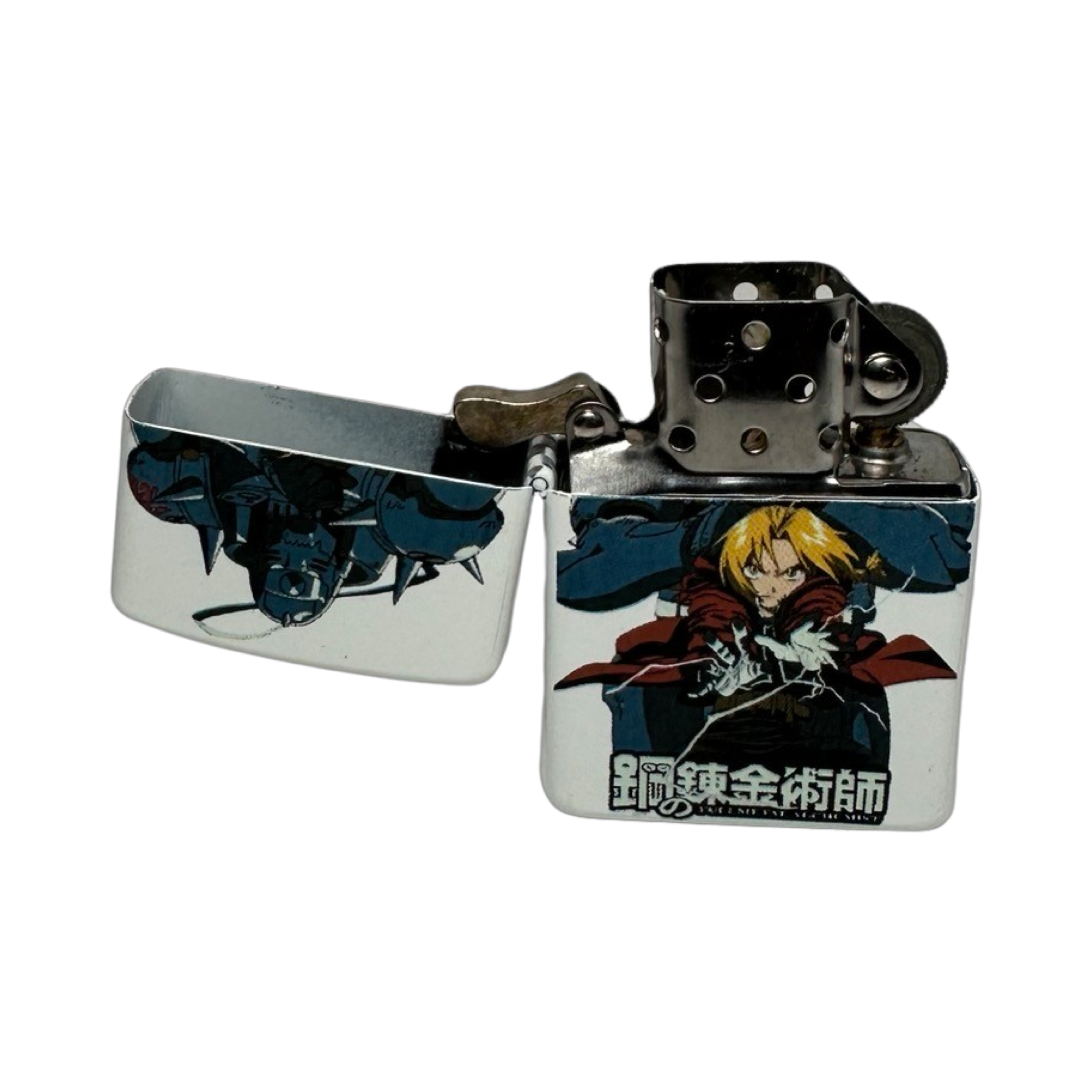 Alchemist Anime Fullmetal Art Design Flip Top Lighter