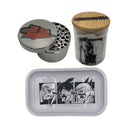 Poochita Grinder, Jar, Rolling Tray Set