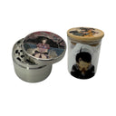 Monogatari Anime Spice Grinder, Stash Jar, Rolling Tray Set - spicedanime