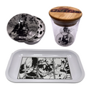 Todoroki Manga Grinder, Jar, Rolling Tray Set
