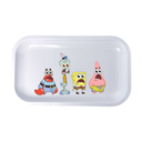 Spongebob Squarepants Cartoon Spice Grinder, Stash Jar, Rolling Tray Set - spicedanime