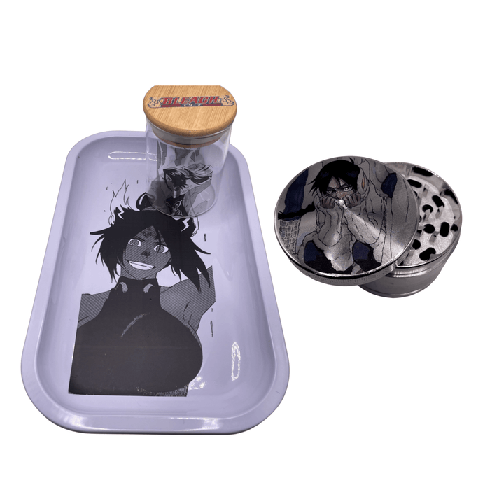 Yoruichi Shihoin Grinder, Jar, Rolling Tray Set