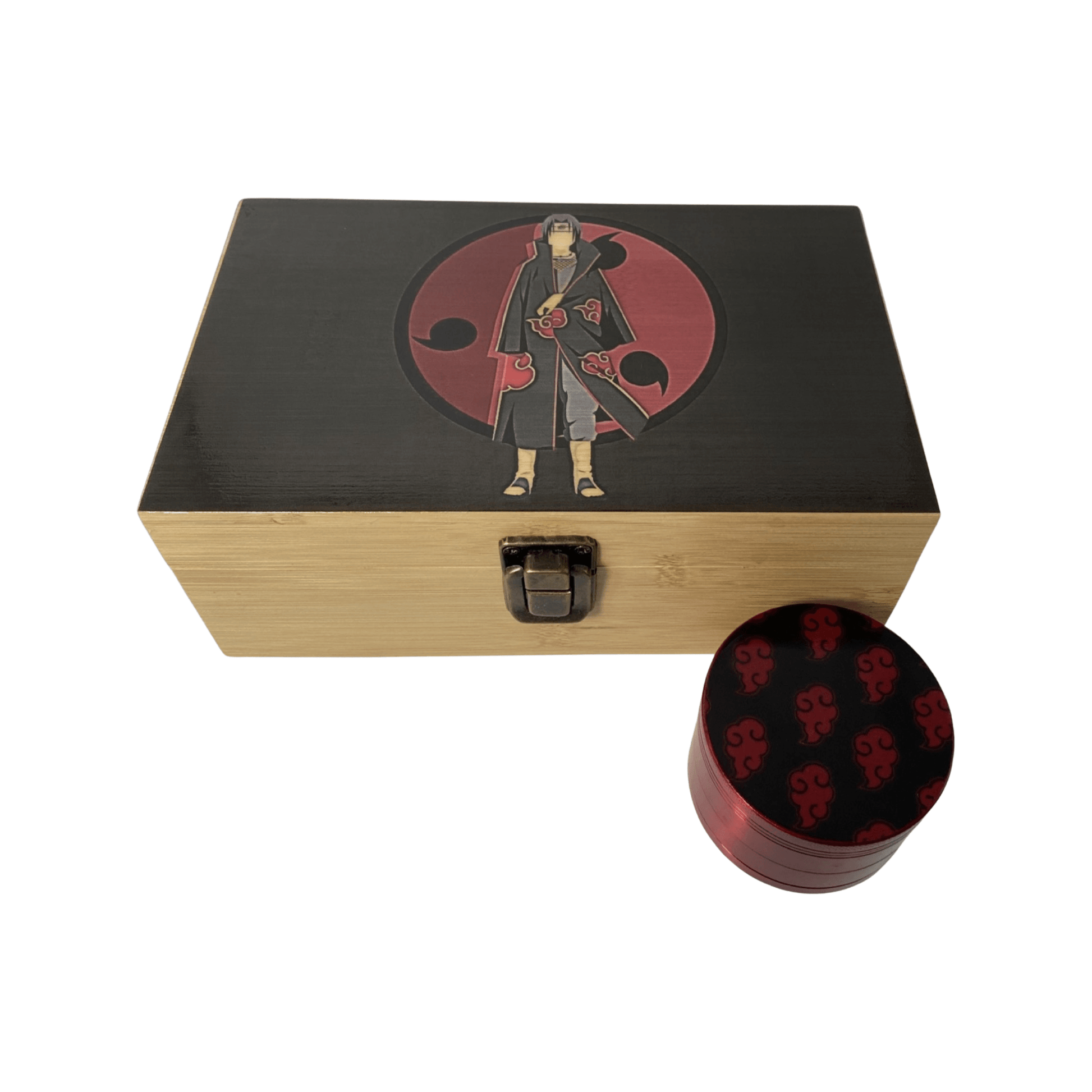 Naruto Itachi Uchiha Anime Bamboo Stash Box Set - spicedanime